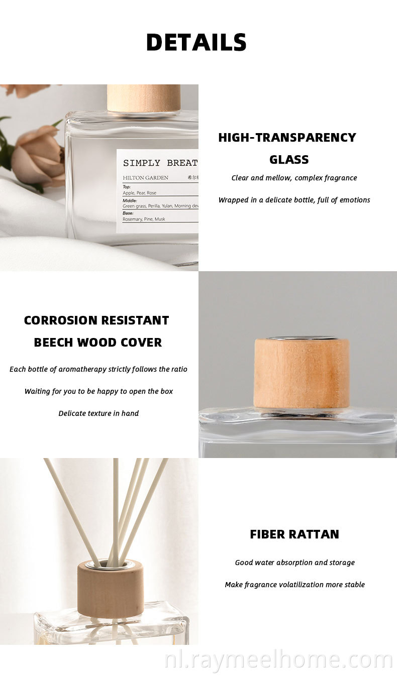 Nieuwe aankomst nieuwste ontwerpgroothandel 150 ml riet diffuser